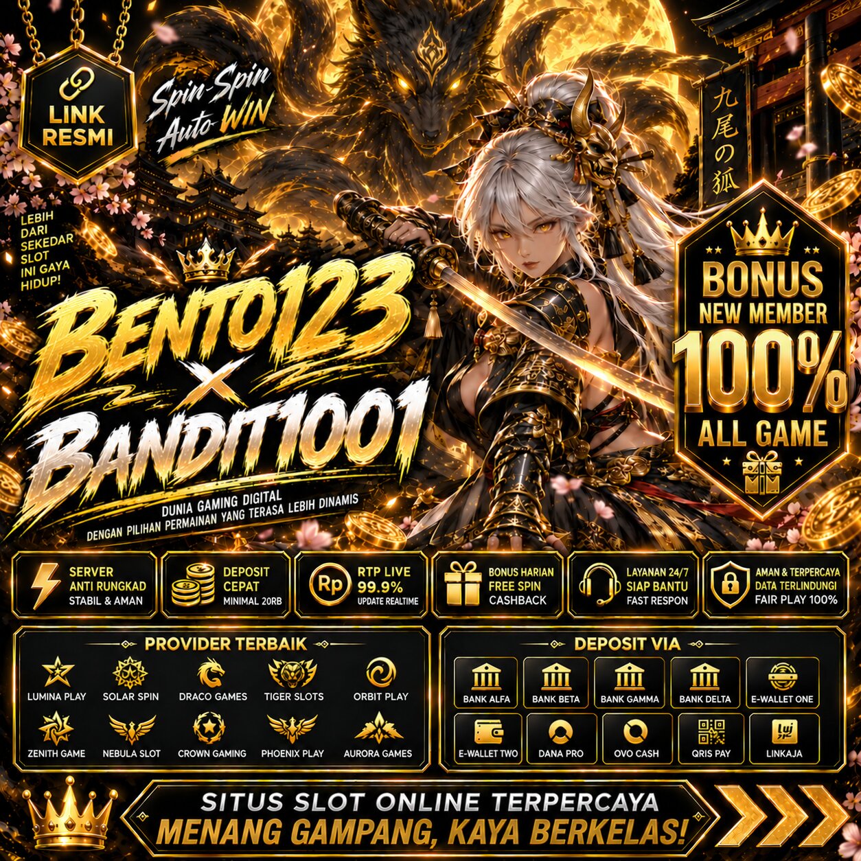 BENTO123 x BANDIT1001